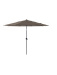 Parasol Alu 300 Manivelle Taupe