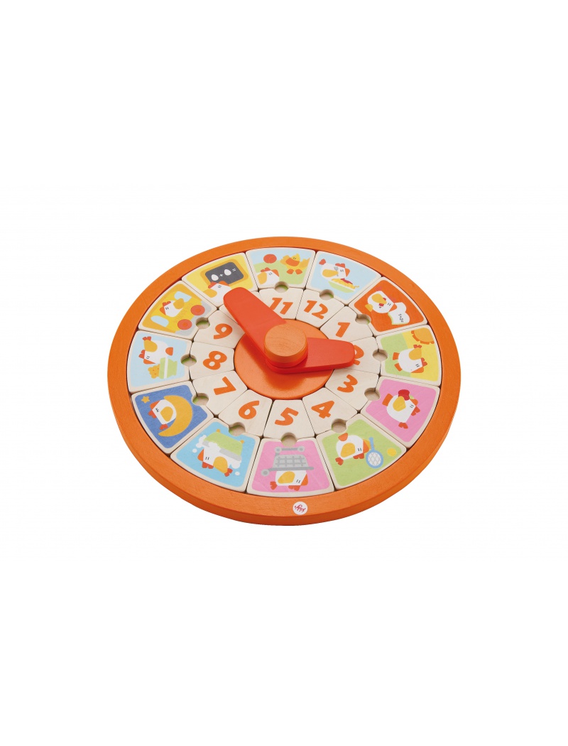 Sevi Horloge éducative 25 pièces