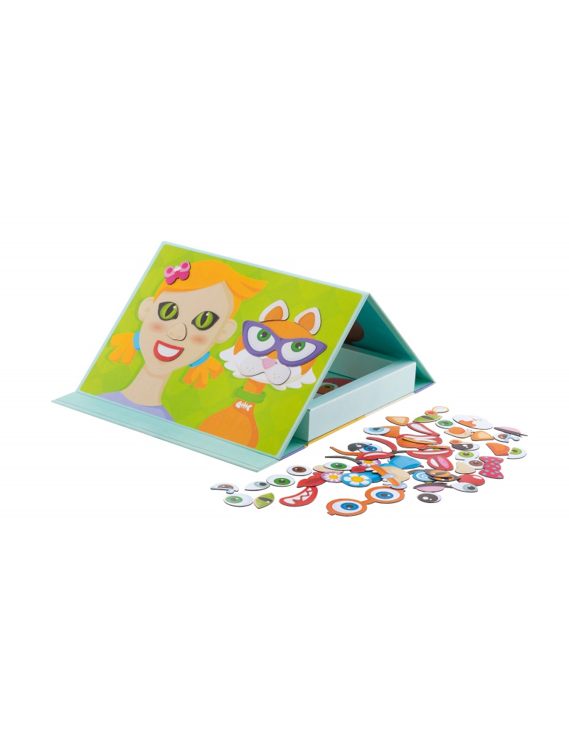 Sevi Puzzle Magnétique Visage 91 pièces