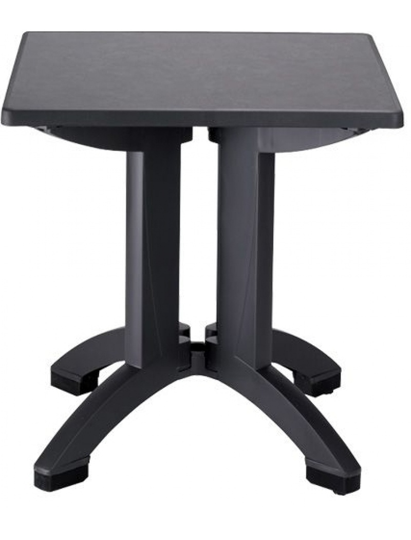 Grosfillex Table Palma 70x70cm Anthracite