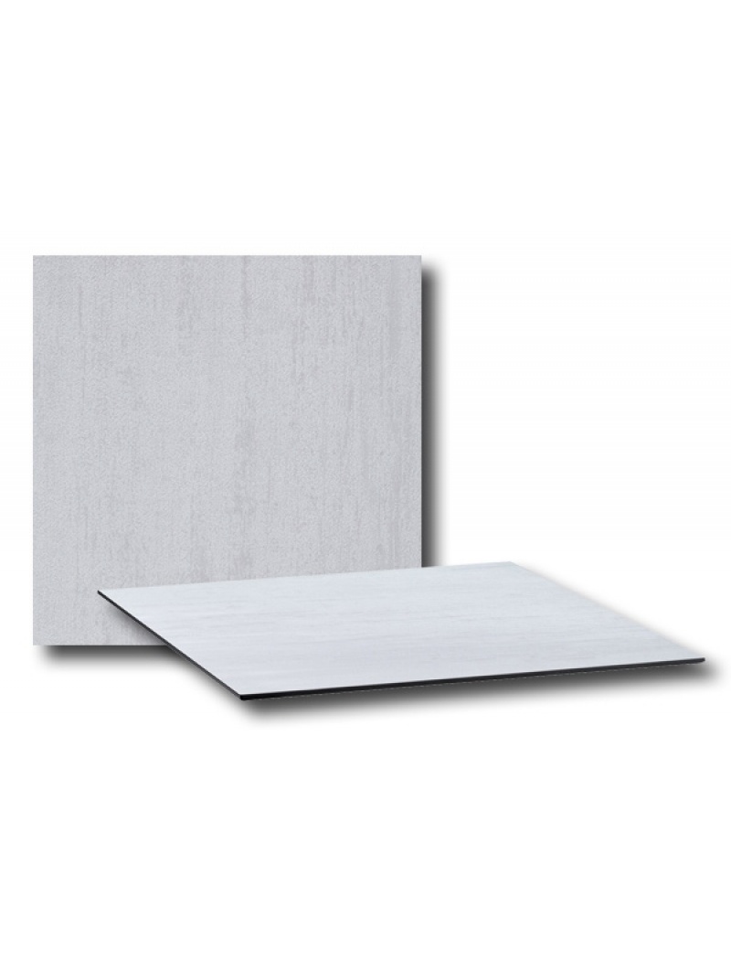 Grosfillex Plateau compact 80x80cm Blanc