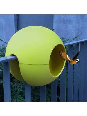 Mangeoire de Balcon Ballcony Birdball Lime
