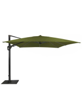 PARASOL_DÉPORTÉ ELIOS 3X3 ORIENTABLE GRAPHITE GREEN120