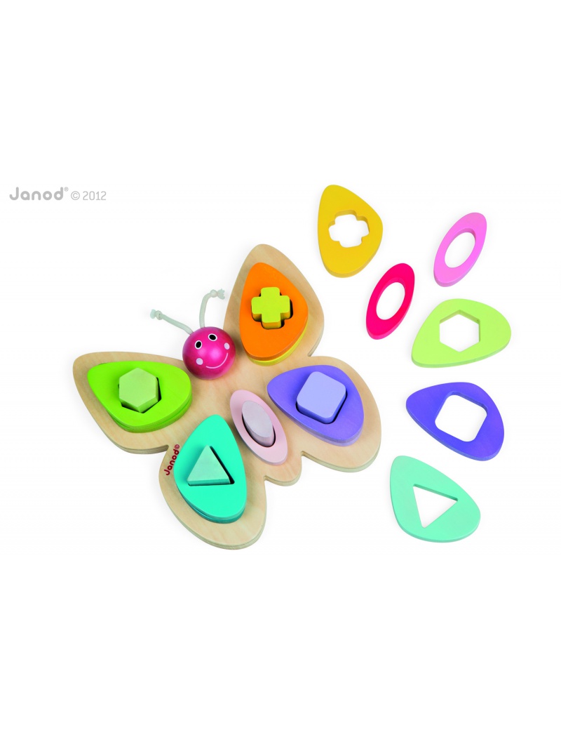 Janod Papillon des formes I Wood