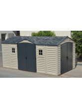 Abri de Jardin PVC DarkGrey APEX 15x8