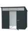 Abri de jardin modern 6x5 anthracite