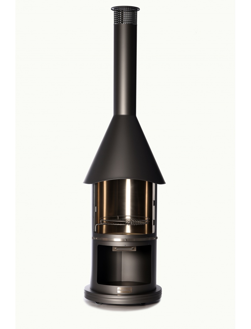 Buschbeck Barbecue Cheminée Auckland Anthracite