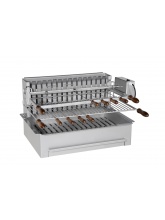 Barbecue charbon de bois 600 inox intégral