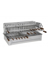 Barbecue charbon de bois 800 inox intégral