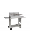 Chariot 800 inox pour Barbecue