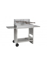 Chariot 800 inox pour Barbecue
