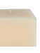 Lot de 2 Bougies d'Extérieur Carrées Ecru