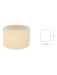 Lot de 2 Bougies d'Extérieur Cylindrique Ecru