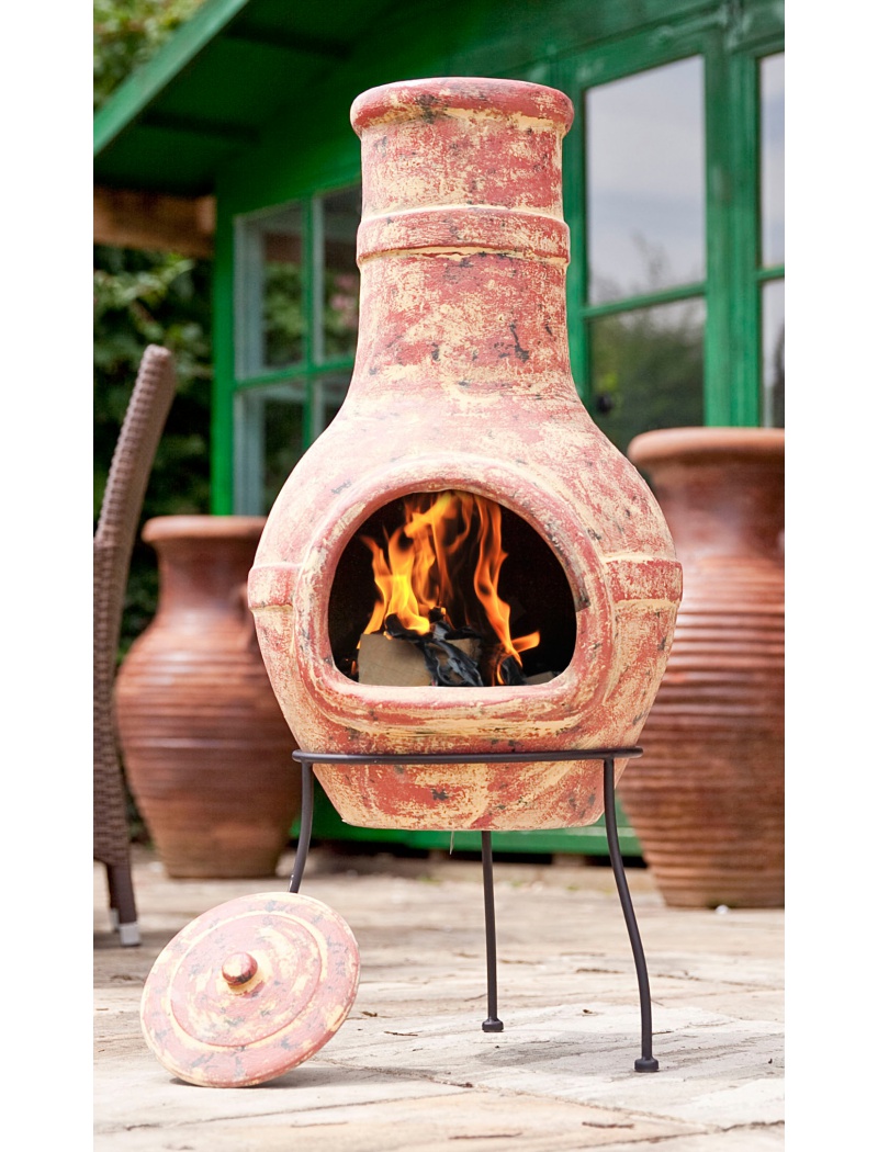 La Hacienda Cheminée de jardin mexicaine Ray