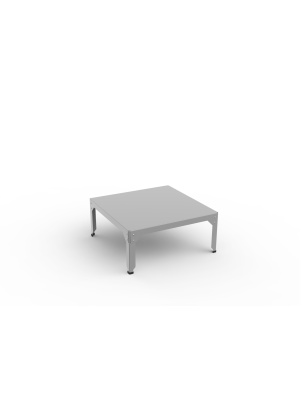 Table basse carrée Hégoa grise