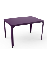 Table repas rectangle Hégoa violet