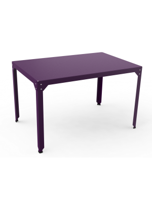Table repas rectangle Hégoa violet