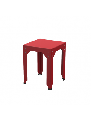 Tabouret Hégoa rouge