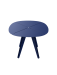 Table carrée Loom bleue