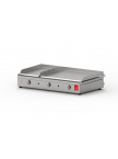 Plancha CHEF 80MIX inox lisse