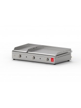 Plancha CHEF 80MIX inox lisse