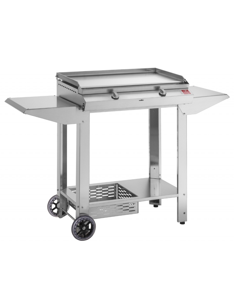 PLA.NET Chariot ouvert pour plancha MOMA 70 + porte bouteille