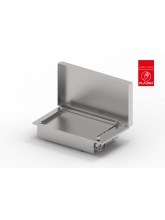 Plancha OASI 80 inox lisse encastrable