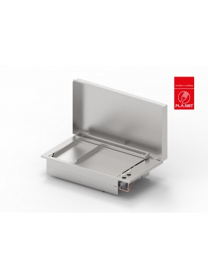 Plancha OASI 80-MIX inox lisse encastrable