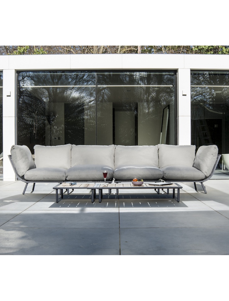 Alexander Rose Salon de jardin Beach Gris