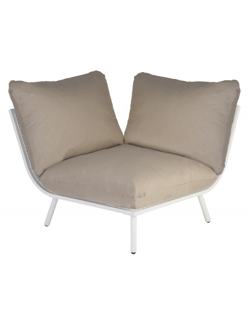 Alexander Rose Module d'angle Blanc Beach Taupe