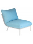 Module milieu Blanc Beach Turquoise