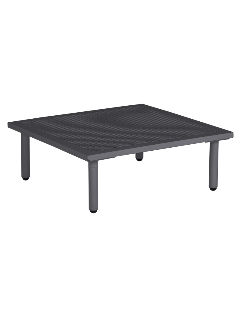 Alexander Rose Table basse carrée Beach Grise