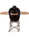 barbecue Kamado noir outtrade charbon de bois