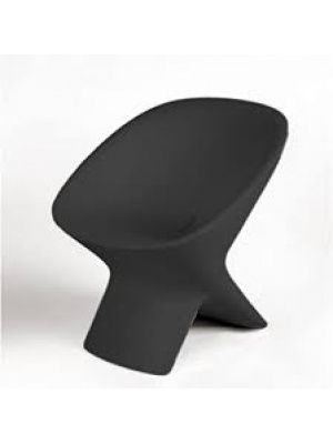 Fauteuil Ublo - noir recyclé