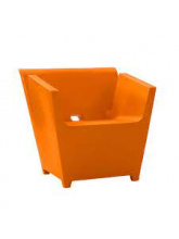 Fauteuil raffy - orange