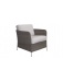 Fauteuil taupe sika design