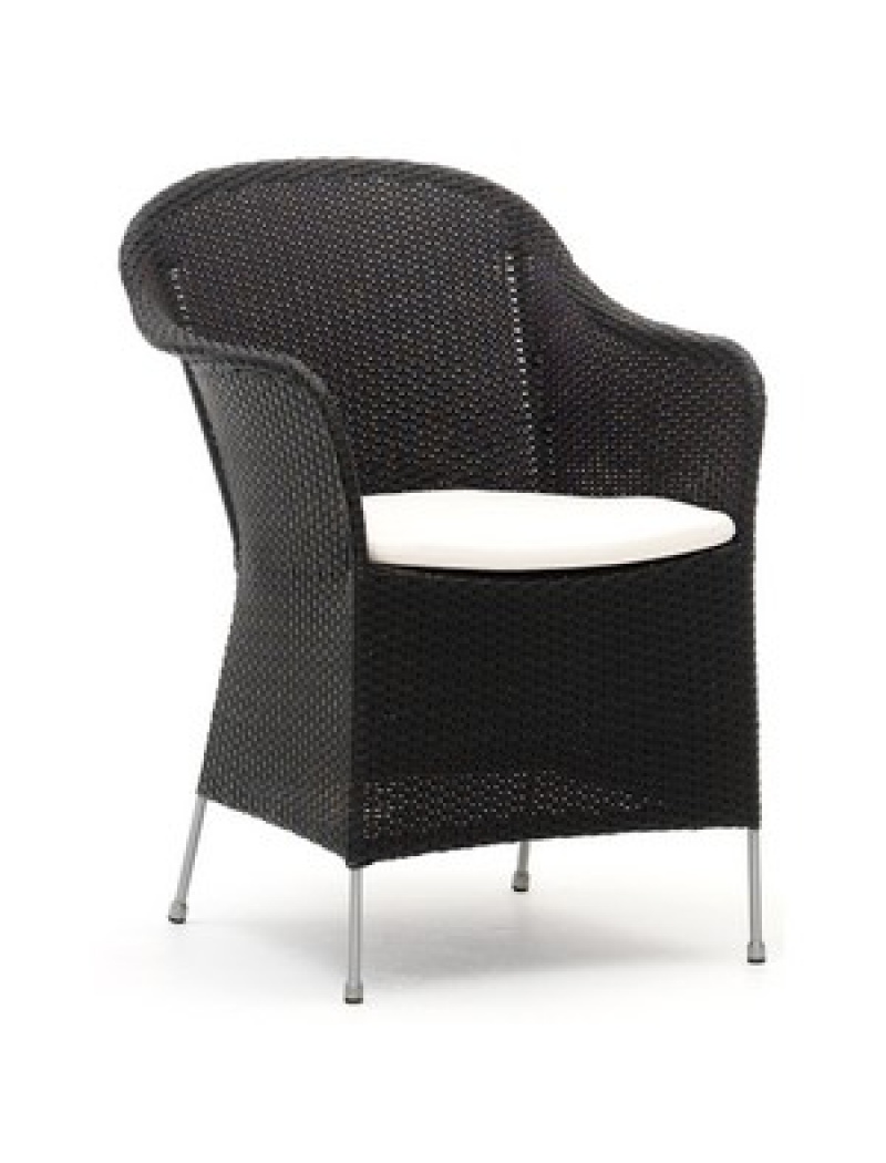 Sika Design Fauteuil Athene noir