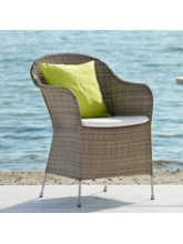 Fauteuil Athene taupe
