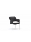 Fauteuil Venus noir