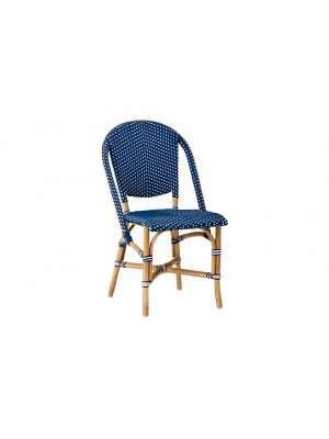 Chaise Sofie empilable Bleu Navy