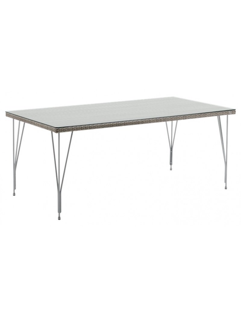 Sika Design Table Jupiter 1,80m taupe Table vendue seule