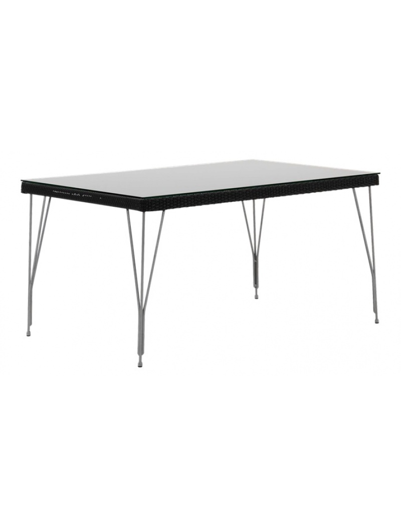 Sika Design Table Jupiter 1,50m noir Table vendue seule