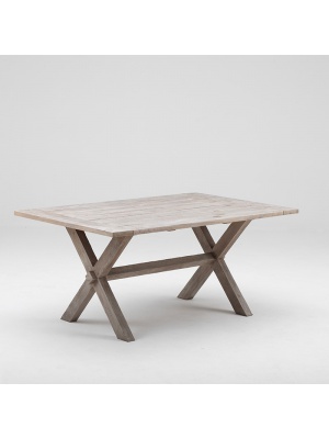 Table en tek Colonial 160 cm