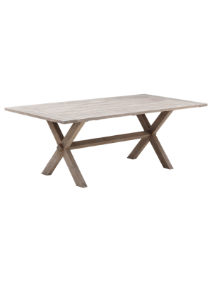 Table en tek Colonial 200 cm