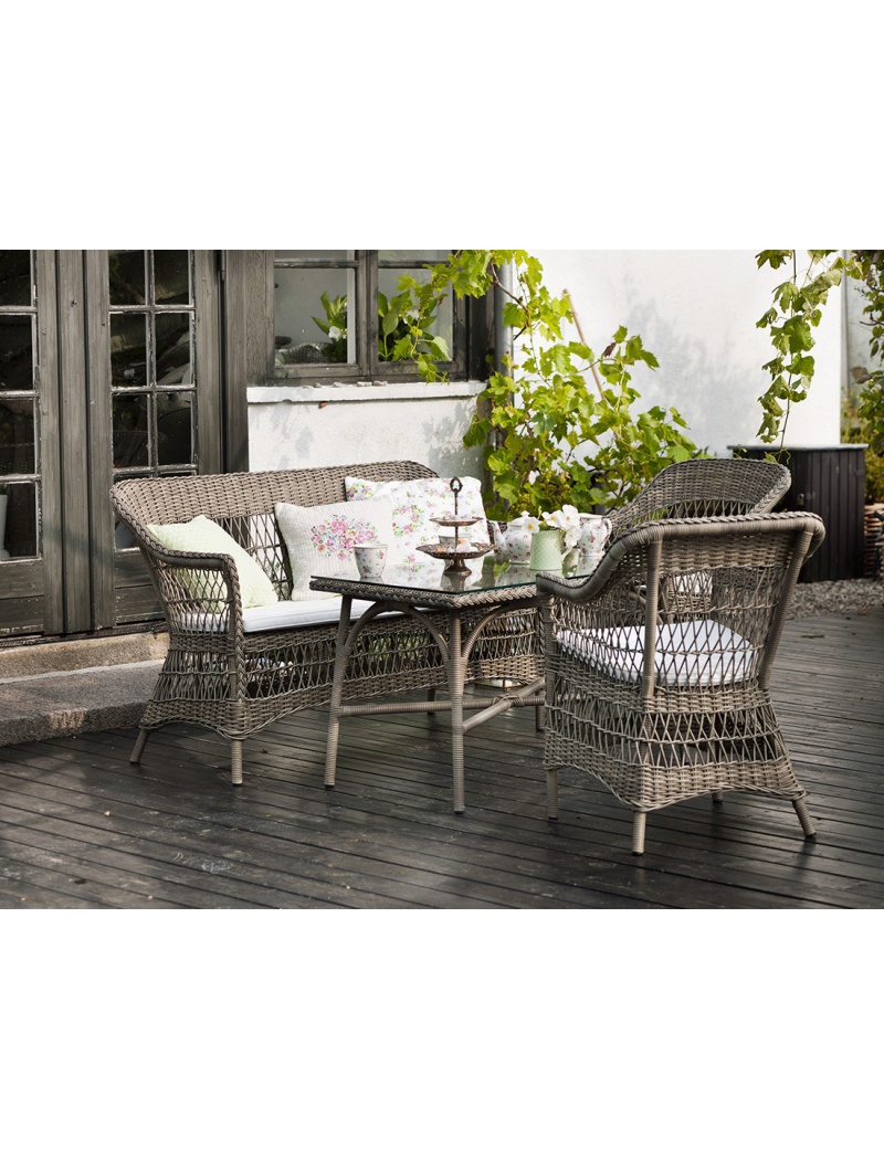 Sika Design Ensemble de jardin bas Georgia Garden Taupe