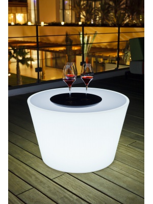 Table basse lumineuse Bass