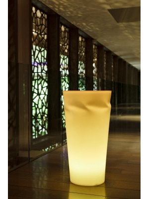 Pot de fleurs lumineux Disco