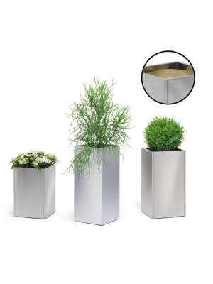 Bac à plantes GREENS colonne Inox