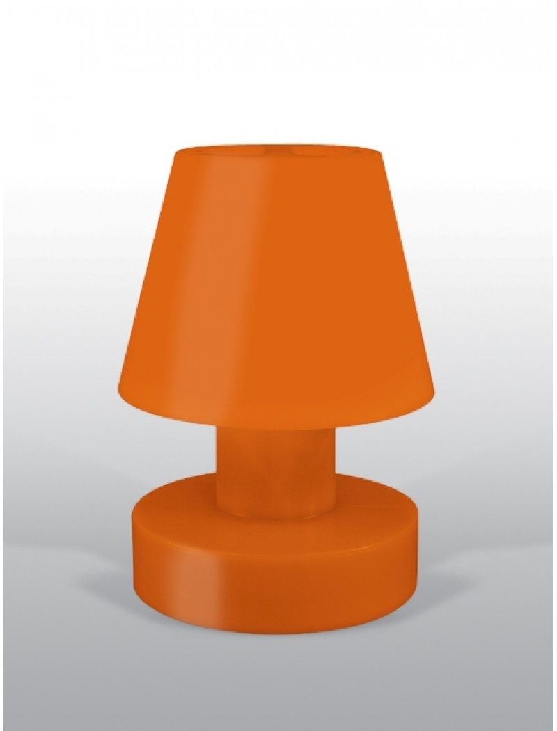 Bloom! Lampe portable Orange rechargeable Hauteur 28 cm