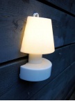 BLOOM lampe murale portable blanche